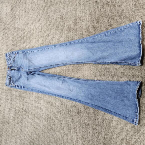 Garage Denim - Garage Jeans Blue Flare Pockets Women’s Size 00